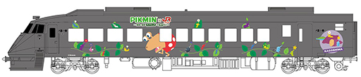 画像ギャラリー No.003のサムネイル画像 / 「ピクミン」JR九州とのコラボプロジェクトを2024年12月7日から開催。POP UPショップやラッピング列車などを予定