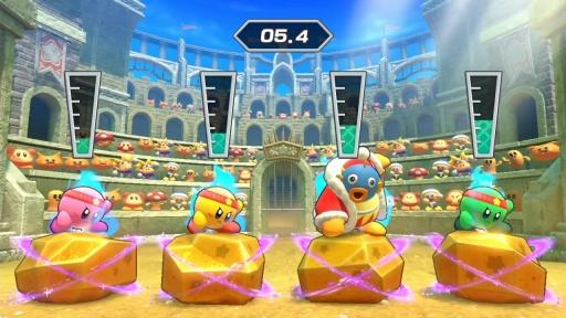 画像ギャラリー No.032のサムネイル画像 / ［プレイレポ］「星のカービィ Wii デラックス」は1人でもみんなと一緒でも賑やかなアクションが楽しめる。遊びの要素が“デラックス”になって帰ってきた