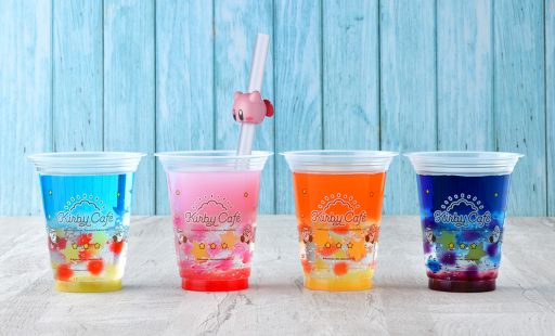 画像ギャラリー No.001のサムネイル画像 / 「Kirby Café」，新作テイクアウトドリンク全4種を4月17日に発売。カービィ，ワドルディ，デデデ大王，メタナイトをイメージしたドリンク