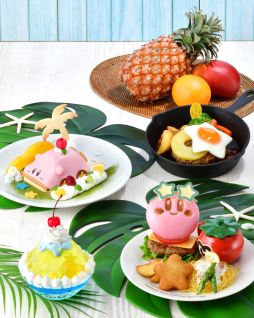 画像ギャラリー No.001のサムネイル画像 / 「Kirby Café」，パイナップルをテーマにした新メニューが登場する「カービィカフェ Summer 2024」を7月3日から開催