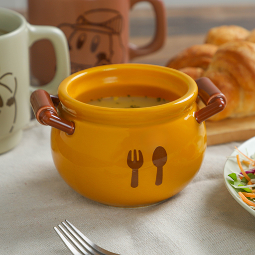 画像ギャラリー No.005のサムネイル画像 / カービィカフェ，新たなグッズを9月13日に発売。「カワサキの鍋型ボウル」などダイニングアイテム4種