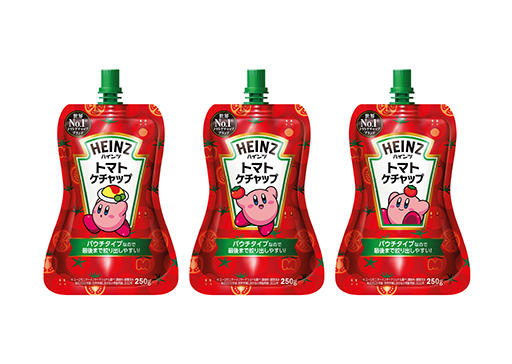 画像ギャラリー No.003のサムネイル画像 / 「星のカービィ」がハインツ日本とコラボ。限定デザインのポーチが1500名に当たるキャンペーンも実施