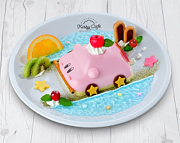 画像ギャラリー No.013のサムネイル画像 / 「カービィカフェ Summer 2025」7月2日から開催。「ワドワド☆おひさまオレンジパフェ」などオレンジがテーマの限定メニューを販売