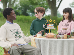 「カービィカフェ」がGUとコラボ。「UNDER THE WHISPY WOODS」をテーマに,ブリティッシュなアイテムを9月12日から発売