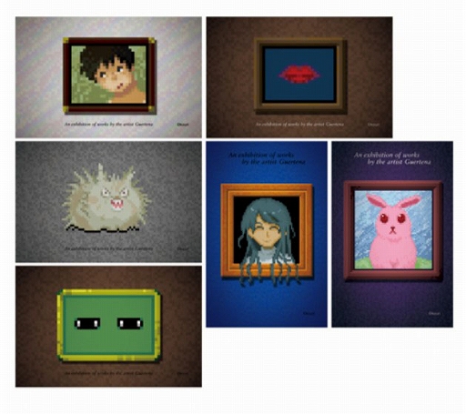 画像ギャラリー No.010のサムネイル画像 / 「Ib」の舞台“ゲルテナ展”を再現した展示会が5月12日より心斎橋PARCOで開催決定。ワイズ・ゲルテナが描く，あやしくも美しい絵画作品を展示
