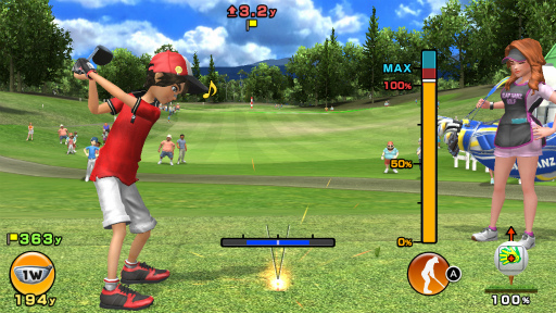 画像ギャラリー No.010のサムネイル画像 / 「いつでもGOLF」,ニンテンドーeショップで配信開始。能力の異なる選手を駆使してチームで勝利を目指すゴルフゲーム