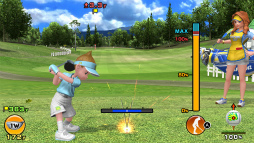 画像ギャラリー No.019のサムネイル画像 / 「いつでもGOLF」,ニンテンドーeショップで配信開始。能力の異なる選手を駆使してチームで勝利を目指すゴルフゲーム