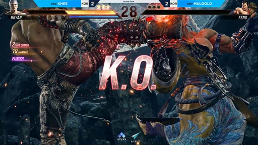 画像ギャラリー No.004のサムネイル画像 / ［EVO Japan］「鉄拳8」部門優勝は韓国のKnee選手。鉄拳の神と呼ばれる男が再びの栄冠を手にした