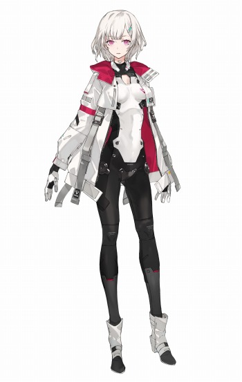 画像ギャラリー No.029のサムネイル画像 / ［TGS2022］「SYNDUALITY」の新ビジュアルとキャラ＆メカを公開。エイダとアルバ・クゼ，愛機ボウイラビット登場