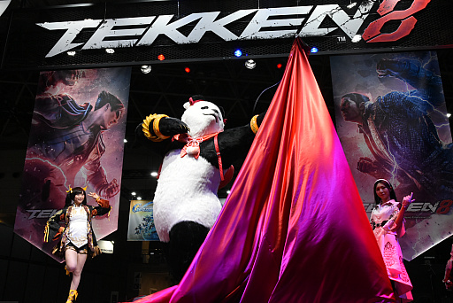 画像ギャラリー No.002のサムネイル画像 / ［TGS2023］「鉄拳8」にパンダ参戦。バンダイナムコブースにはもっふもふなパンダの巨大像が展示