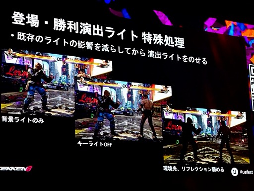画像ギャラリー No.031のサムネイル画像 / 「鉄拳8」60fpsを厳守したレギュレーションで，リソースを最大限に活かした演出ライトを作るには［UEFest’24TOKYO］