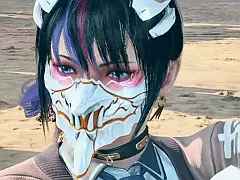 ［プレイレポ］女子高生忍者“州光”先行インプレッション。「鉄拳8」シーズン3最初の追加キャラクターは，特殊移動や構えで幻惑するテクニカルキャラクター