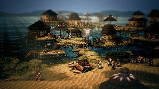 画像ギャラリー No.014のサムネイル画像 / 「OCTOPATH TRAVELER II」,オーシュット編/キャスティ編の詳細や,8人の主人公に用意されるさまざまなサブストーリーなどの新情報を公開