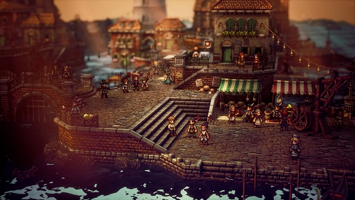 画像ギャラリー No.033のサムネイル画像 / 「OCTOPATH TRAVELER II」,オーシュット編/キャスティ編の詳細や,8人の主人公に用意されるさまざまなサブストーリーなどの新情報を公開