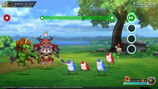 画像ギャラリー No.011のサムネイル画像 / ［プレイレポ］リズムゲームとRPGがうまく融合した「シアトリズム ファイナルバーライン」。リズムゲーム初心者にもお勧めできる作品だ