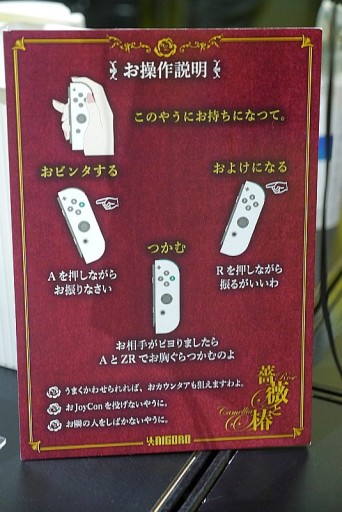 画像ギャラリー No.006のサムネイル画像 / ［TGS2022］“あの”おビンタゲーム「薔薇と椿」にSwitch版が登場。ルール変更とJoy-Con対応で重みを増した“おビンタ決闘”をTGS会場で堪能してきた
