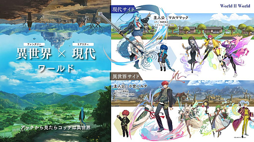 画像ギャラリー No.012のサムネイル画像 / ［TGS2022］アニプレックス×デスクワークスの新作スマホ向けRPG「World II World」，今冬配信を発表