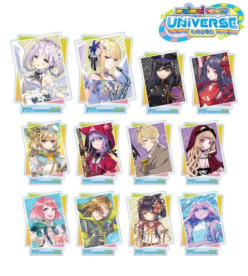 画像ギャラリー No.001のサムネイル画像 / 「maimai でらっくす」のトレーディングアクリルスタンドやTシャツなどのグッズが登場。受注開始