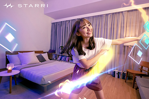 画像ギャラリー No.002のサムネイル画像 / 没入型音楽リズムゲーム「Starri」(iOS/Android)配信開始。VRスタイルの音楽モーションゲームをあらゆるデバイスで楽しめる