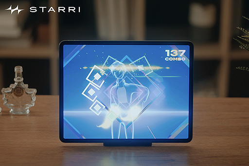 画像ギャラリー No.003のサムネイル画像 / 没入型音楽リズムゲーム「Starri」(iOS/Android)配信開始。VRスタイルの音楽モーションゲームをあらゆるデバイスで楽しめる