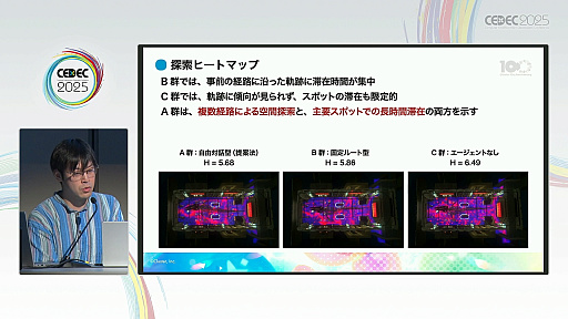 画像ギャラリー No.023のサムネイル画像 / ゲーム主導ではなく，プレイヤーの好奇心が導くチュートリアル。「メタバースが描き出すAIエージェントによる新しいゲームの姿」聴講レポート［CEDEC 2025］