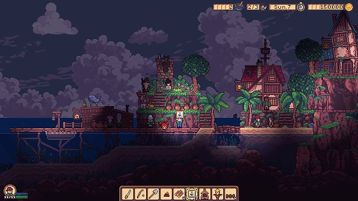 画像ギャラリー No.004のサムネイル画像 / タクティカルRPG「Seablip」，大型アップデート「Castle Update」をリリース。139種のパーツを組み合わせて海賊砦を作り出そう