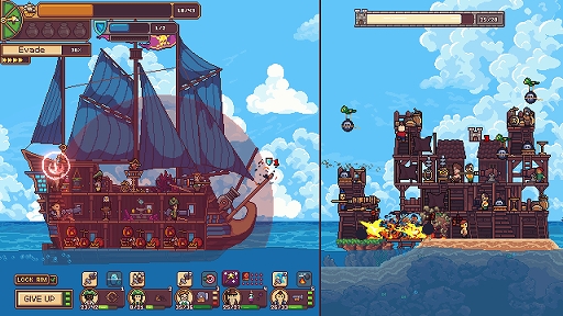 画像ギャラリー No.005のサムネイル画像 / タクティカルRPG「Seablip」，大型アップデート「Castle Update」をリリース。139種のパーツを組み合わせて海賊砦を作り出そう