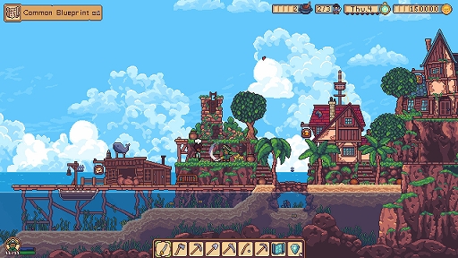 画像ギャラリー No.006のサムネイル画像 / タクティカルRPG「Seablip」，大型アップデート「Castle Update」をリリース。139種のパーツを組み合わせて海賊砦を作り出そう