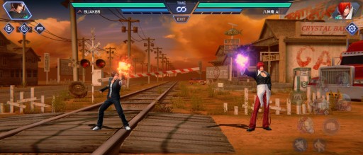 画像ギャラリー No.002のサムネイル画像 / 事前登録受付中の「THE KING OF FIGHTERS ARENA」インプレッション。本家では不可能な無法コンボが楽しめる,スマホ向け対戦アクション