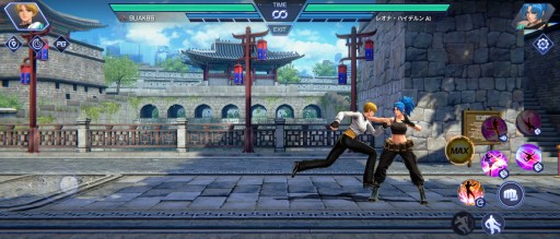 画像ギャラリー No.006のサムネイル画像 / 事前登録受付中の「THE KING OF FIGHTERS ARENA」インプレッション。本家では不可能な無法コンボが楽しめる,スマホ向け対戦アクション