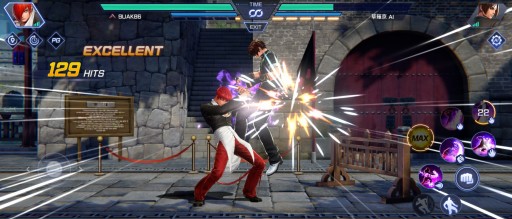 画像ギャラリー No.011のサムネイル画像 / 事前登録受付中の「THE KING OF FIGHTERS ARENA」インプレッション。本家では不可能な無法コンボが楽しめる,スマホ向け対戦アクション