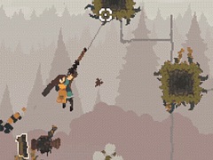 グラップリングを駆使するメトロイドヴァニア「Rusted Moss」，レベルエディタも試せる体験版が“Steam Next Fest”で配信中