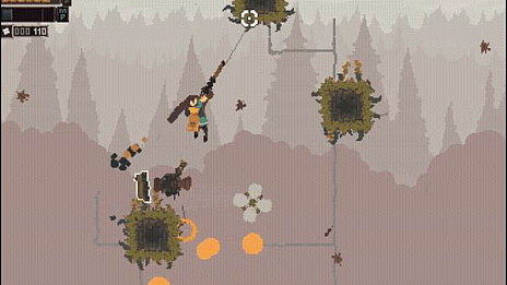 画像ギャラリー No.001のサムネイル画像 / グラップリングを駆使するメトロイドヴァニア「Rusted Moss」（ラスティッド モス），本日Steamでリリース。発売を記念したセールを実施中