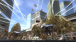 画像ギャラリー No.011のサムネイル画像 / 「地球防衛軍4.1 for Nintendo Switch」，異星生命体フォーリナーが地球に送り込む巨大生物やロボット，超巨大浮遊戦艦などの情報が公開に