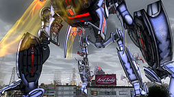 画像ギャラリー No.044のサムネイル画像 / 「地球防衛軍4.1 for Nintendo Switch」，異星生命体フォーリナーが地球に送り込む巨大生物やロボット，超巨大浮遊戦艦などの情報が公開に