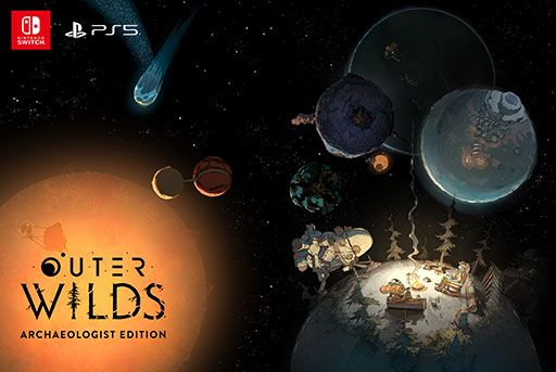 画像ギャラリー No.001のサムネイル画像 / 「Outer Wilds: Archaeologist Edition」PS5&Switch向けパッケージ版を本日リリース。出水ぽすか先生の描き下ろしビジュアルにも注目