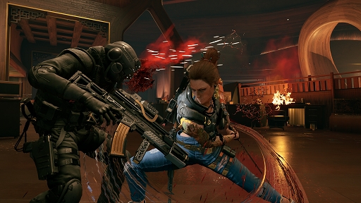 画像ギャラリー No.004のサムネイル画像 / ［TGS2022］「Wanted: Dead」プレイレポート。サイバーパンクな香港で，刀と銃を組み合わせてバイオレンスに戦う
