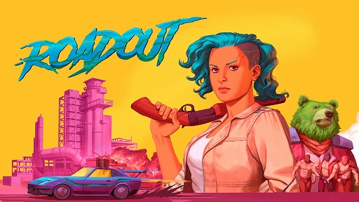 画像ギャラリー No.001のサムネイル画像 / ブラジル産の新作アクションADV「RoadOut」,クラウドファンディングをKickstarterでスタート。Steamストアページで体験版が公開中