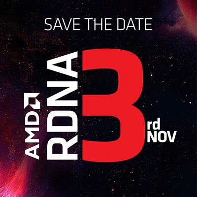 画像ギャラリー No.002のサムネイル画像 / RDNA 3世代GPUの発売は11月3日? AMD上級副社長がNVIDIAのGeForce RTX 40発表直前にツイート