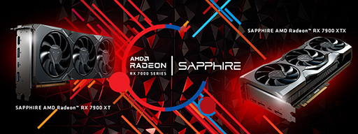 画像ギャラリー No.001のサムネイル画像 / Sapphire製のRadeon RX 7900 XTX/XT搭載カードが12月16日19時に発売