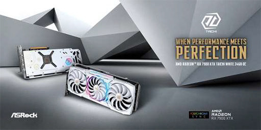 画像ギャラリー No.005のサムネイル画像 / ホワイトモデルのRX 7900 XTX搭載カード「Radeon RX 7900 XTX Taichi White 24GB OC」が5月発売