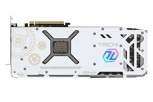 画像ギャラリー No.006のサムネイル画像 / ホワイトモデルのRX 7900 XTX搭載カード「Radeon RX 7900 XTX Taichi White 24GB OC」が5月発売