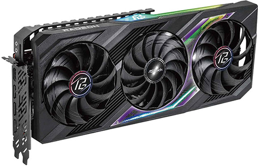 画像ギャラリー No.004のサムネイル画像 / ASRockとGIGABYTE，PowerColor，玄人志向製RX 7800 XT/7700 XTカードが9月8日に国内発売