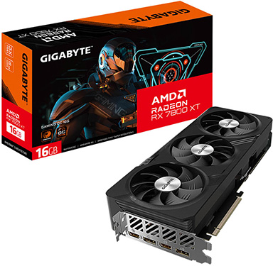 画像ギャラリー No.007のサムネイル画像 / ASRockとGIGABYTE，PowerColor，玄人志向製RX 7800 XT/7700 XTカードが9月8日に国内発売