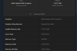 画像ギャラリー No.006のサムネイル画像 / RDNA 3世代のミドルハイGPU「Radeon RX 7800 XT」&「Radeon RX 7700 XT」の実力を探る。RX 7700 XTのコスパは良好だ