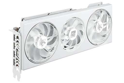 画像ギャラリー No.007のサムネイル画像 / 白いクーラーに身を包んだPowerColor製「Radeon RX 7800 XT」搭載カードが11月17日に発売