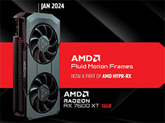 メモリ容量16GBの新エントリー向けGPU「Radeon RX 7600 XT」が発表に。Radeon RX 7600のメモリ増量＆高クロック版