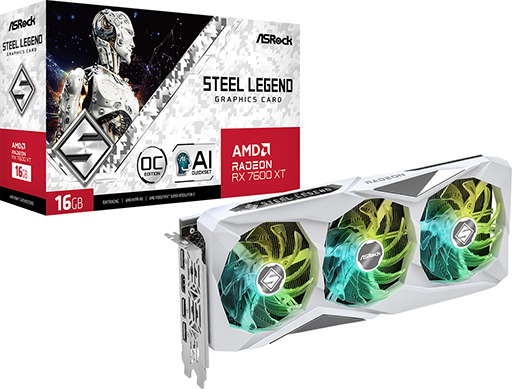 画像ギャラリー No.002のサムネイル画像 / Radeon RX 7600 XT搭載カードが各社から発売に。気になる価格は6万円前後で登場