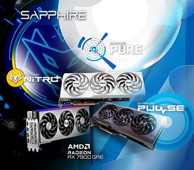 画像ギャラリー No.001のサムネイル画像 / クロックアップ仕様のSapphire製「Radeon RX 7900 GRE」搭載カード計3製品が発売に