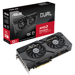 画像ギャラリー No.002のサムネイル画像 / クロックアップ仕様のASUS製Radeon RX 7800 XT/7700 XT搭載カードが発売に
